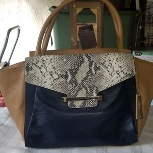 *PRE LOVED* Vince Camuto Faux Snake/Leather Bag